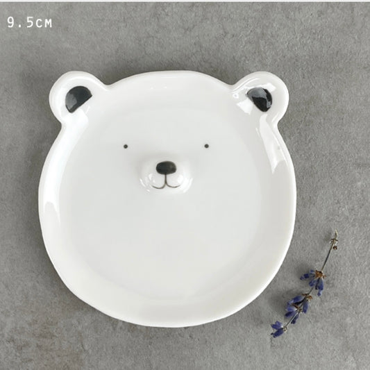 Porcelain Sentiment Dish - Bear