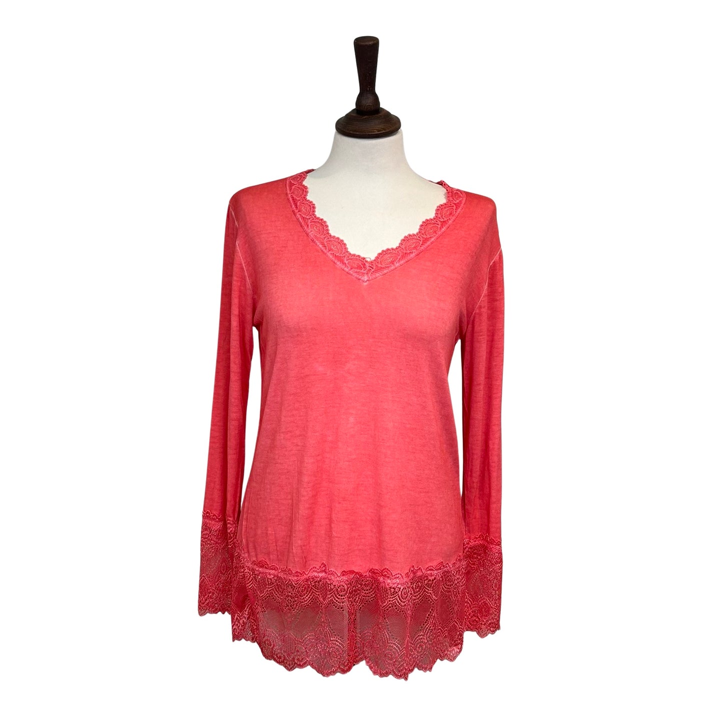 Ali Lace V Neck