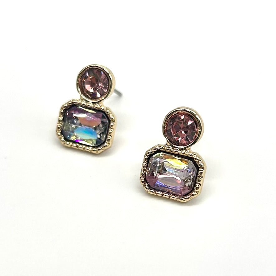 Double Act Stud Earrings