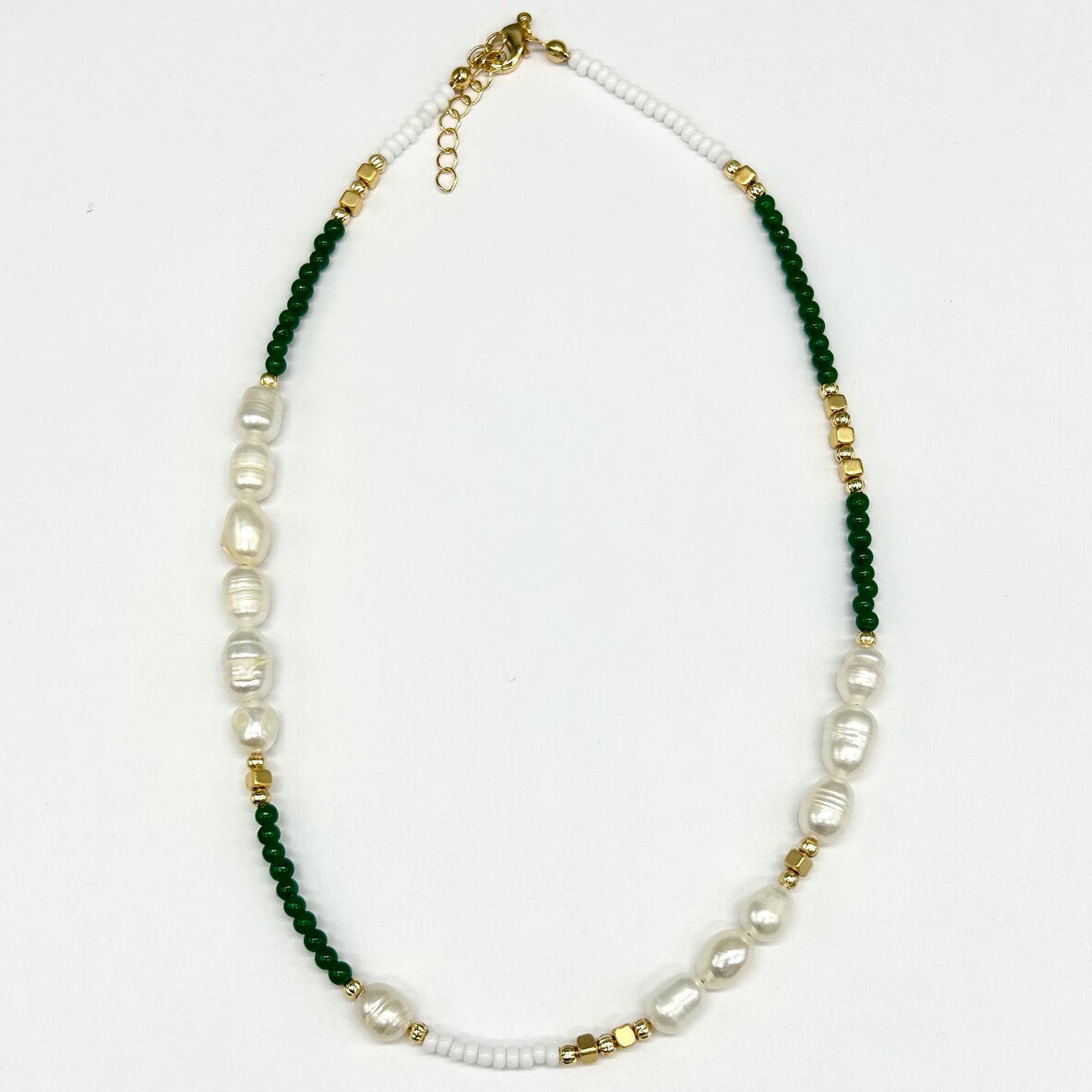 Bead & Pearl Necklace