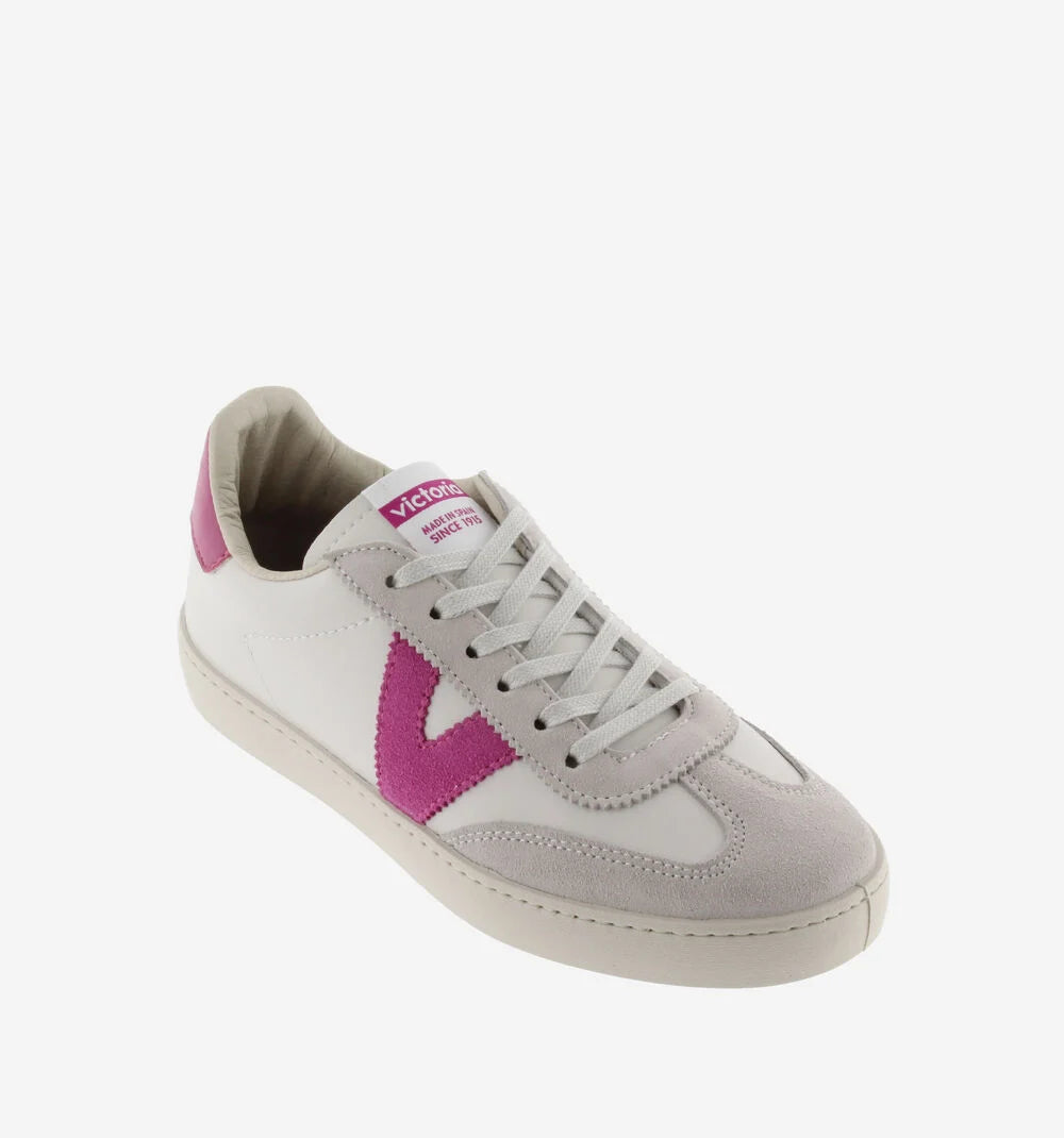 Victoria's Berlin Faux Leather and Split Leather Trainers