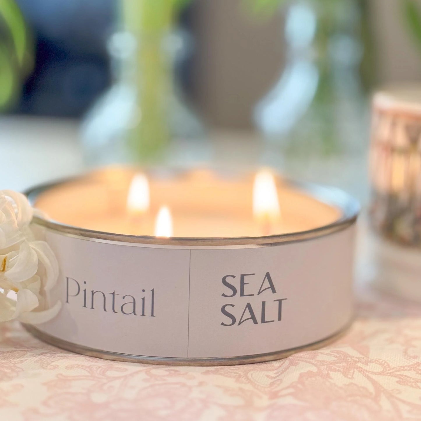 Sea Salt Candle Tin