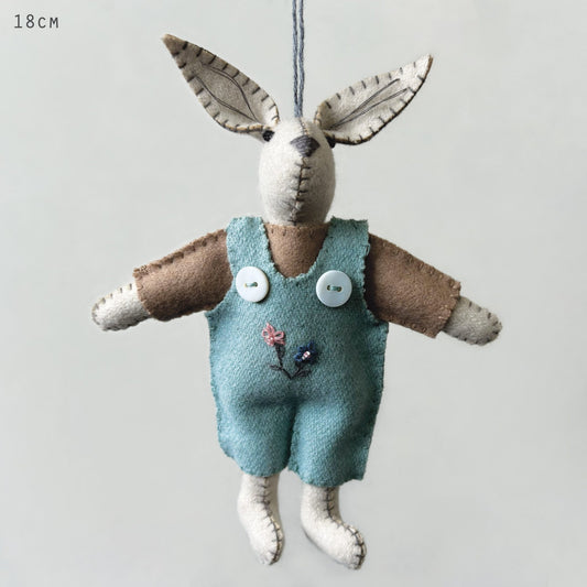 Rabbit-Blue Dungarees