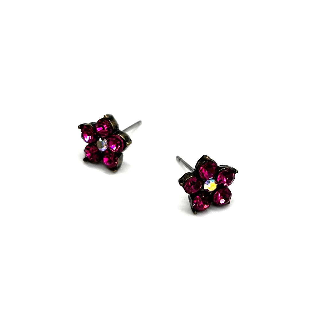 Five Petal Floral Studs