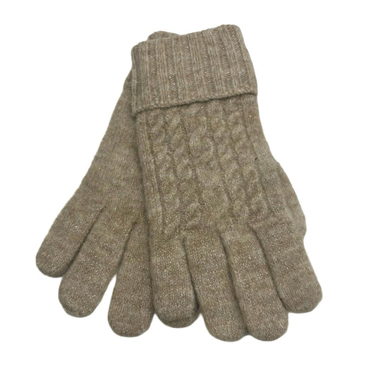 Cable Knit Gloves