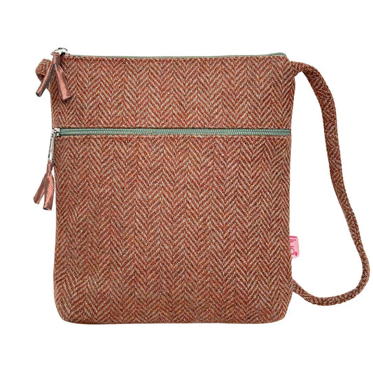 Herringbone Crossbody Bag