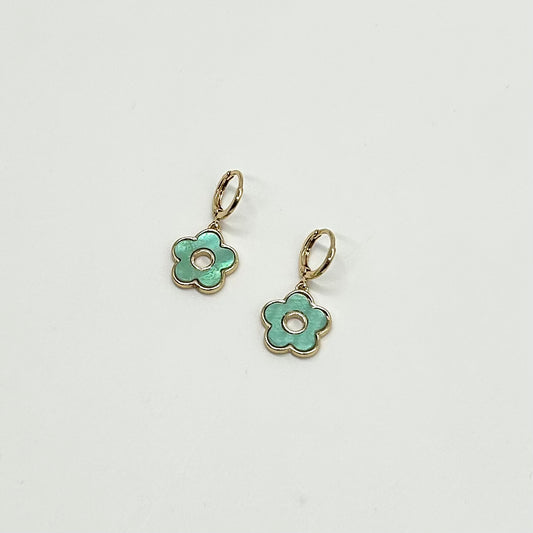 Flower Drop Earrings