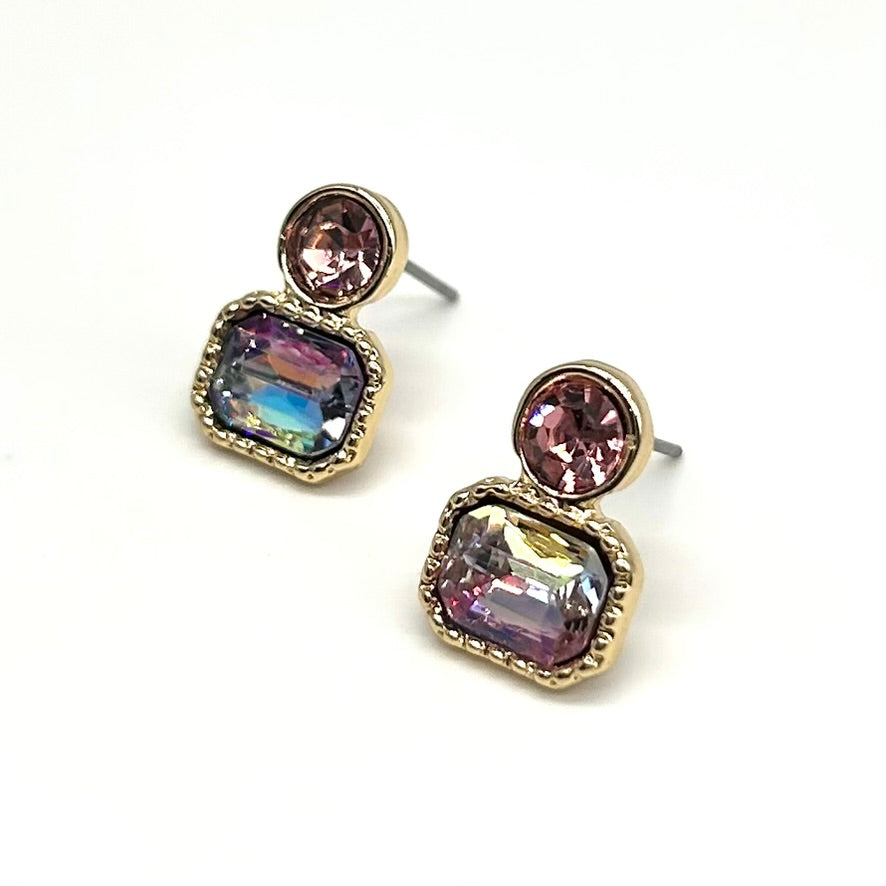 Double Act Stud Earrings