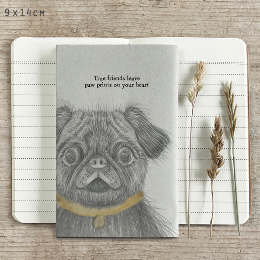 Small Dog Notebook - True Friends