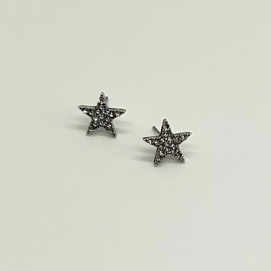 Crystal Star Studs