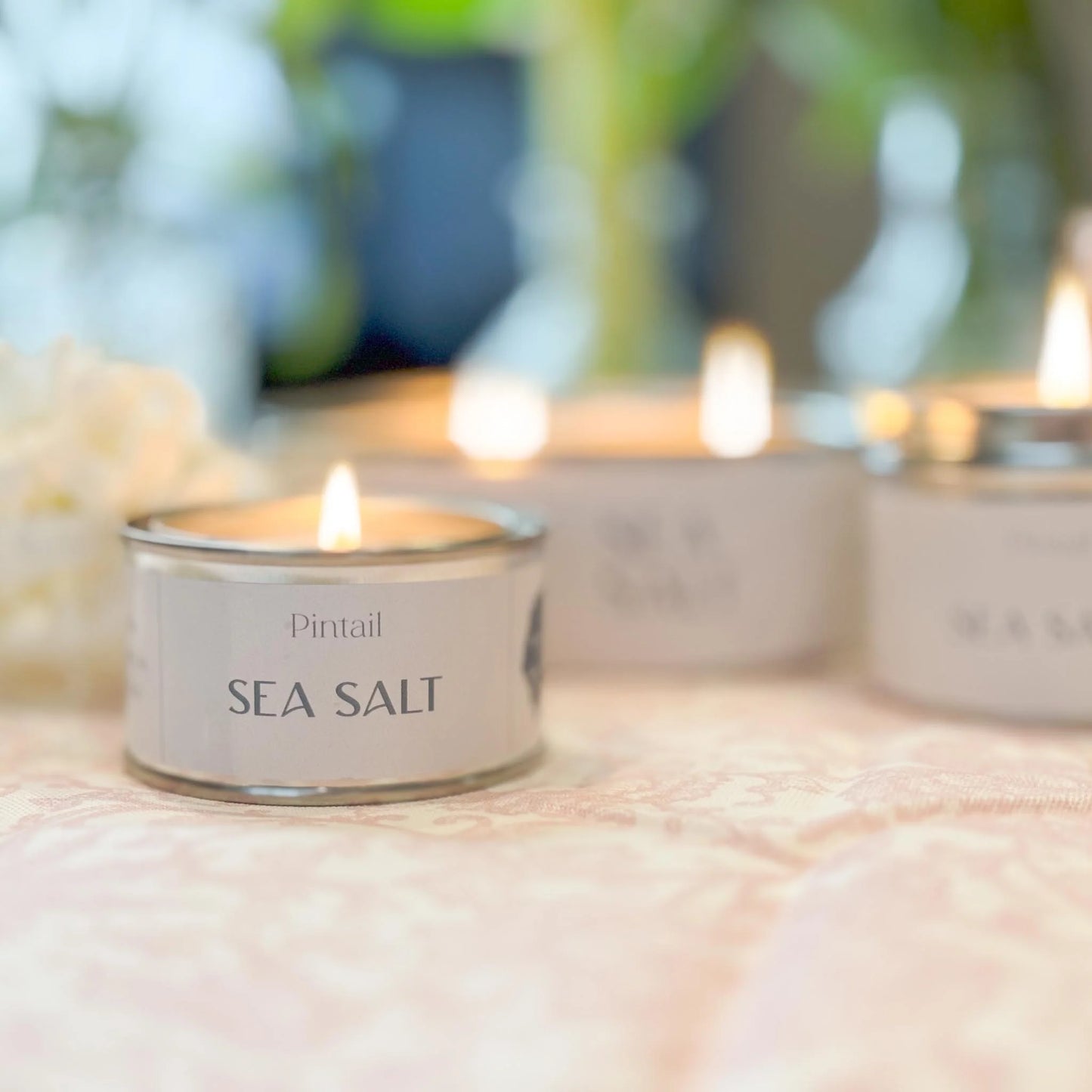 Sea Salt Candle Tin