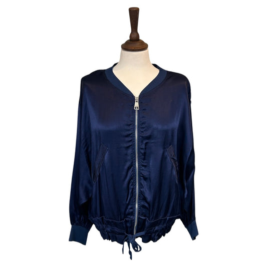 Natini Silk Bomber Jacket