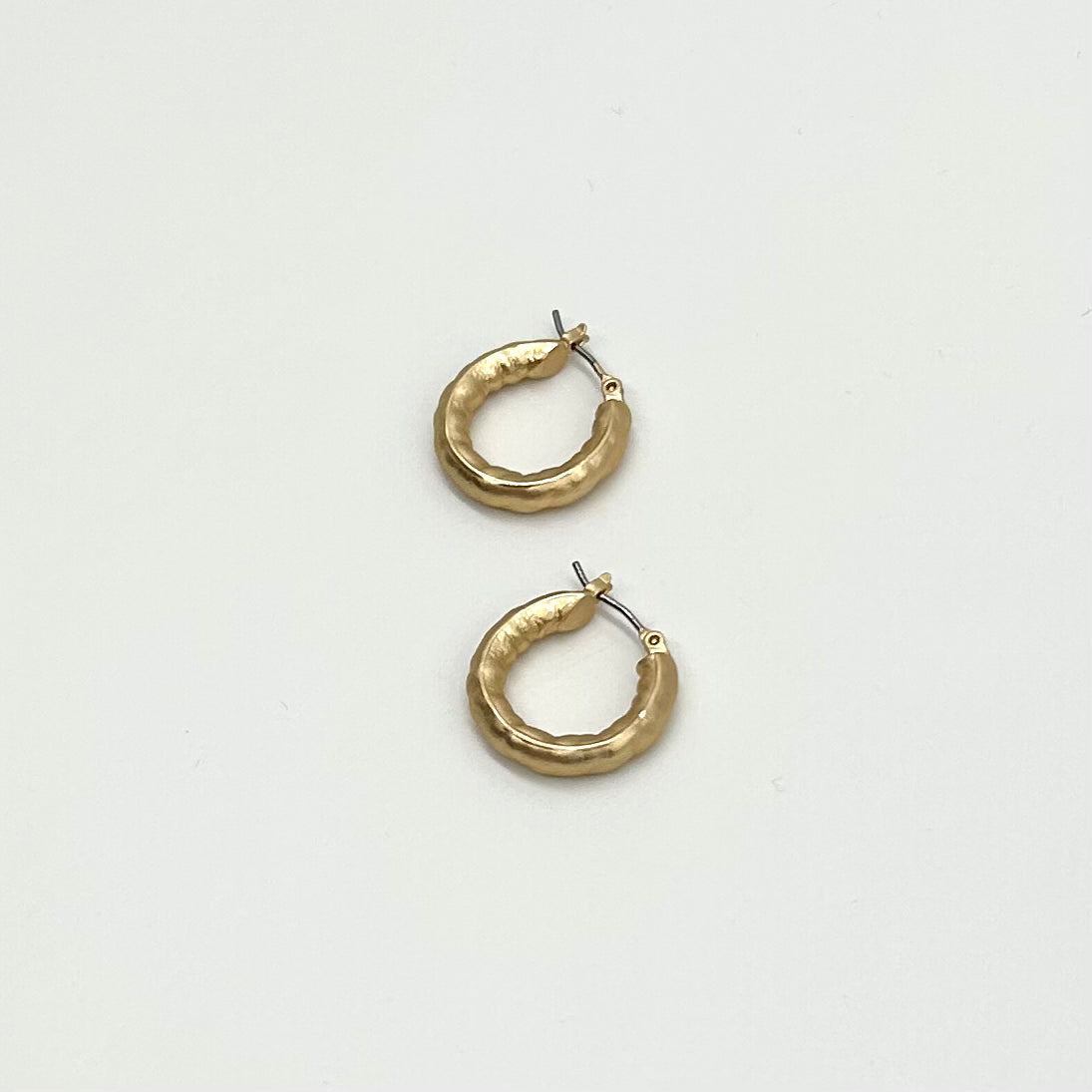 Textured Hoop Earrings