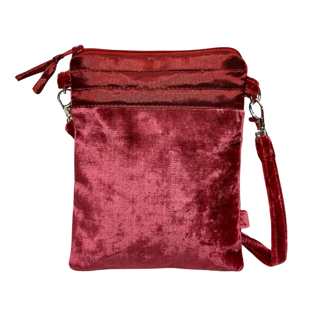 Velvet Cross Body Purse