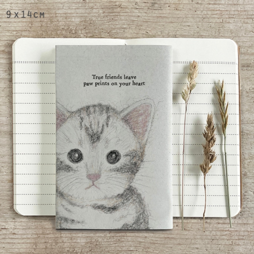 Small Cat Notebook - True Friends