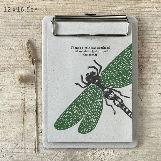 Small Clip Pad - Dragonfly