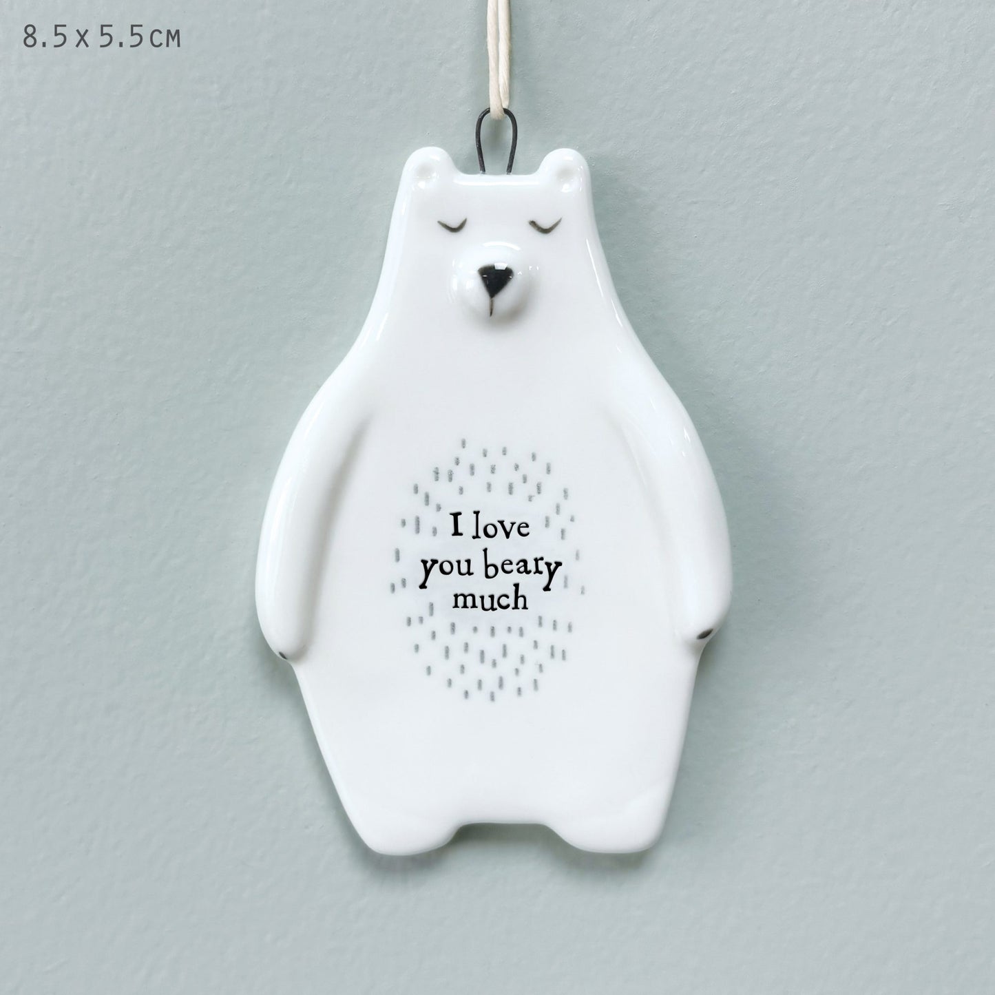 Bear Hanger-Love you beary much