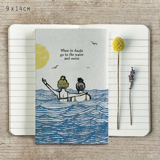 Small Swimmers Notebook- When In Doubt