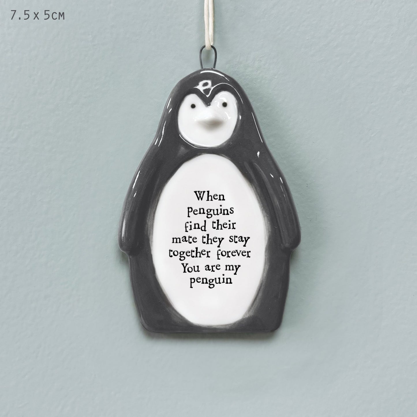 Penguin Hanger-When penguins