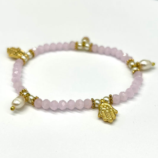 Hamsa Hand Charm Bracelet