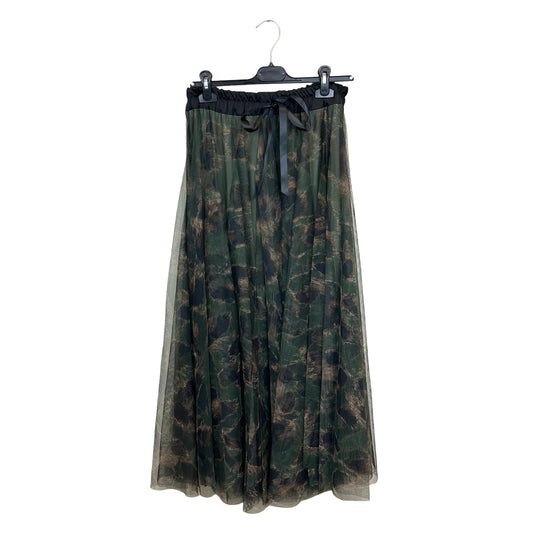 Ada Leopard Print Net Skirt