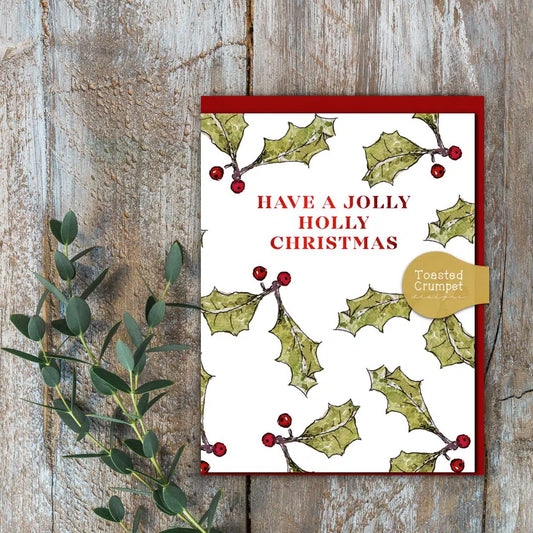 Toasted Crumpet Christmas Card