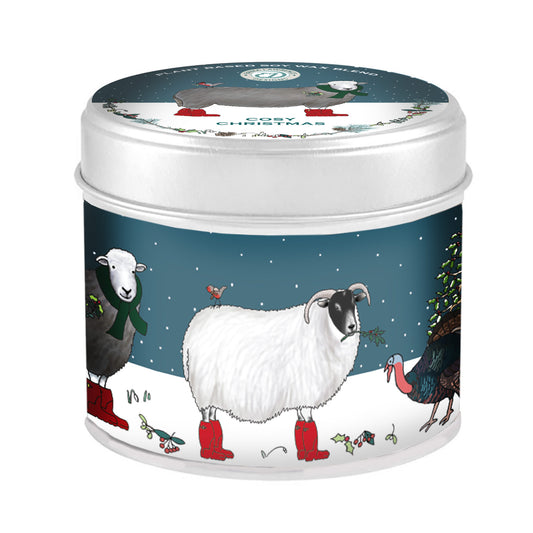 Emma Lawrence Christmas Cosy Christmas Tin Candle