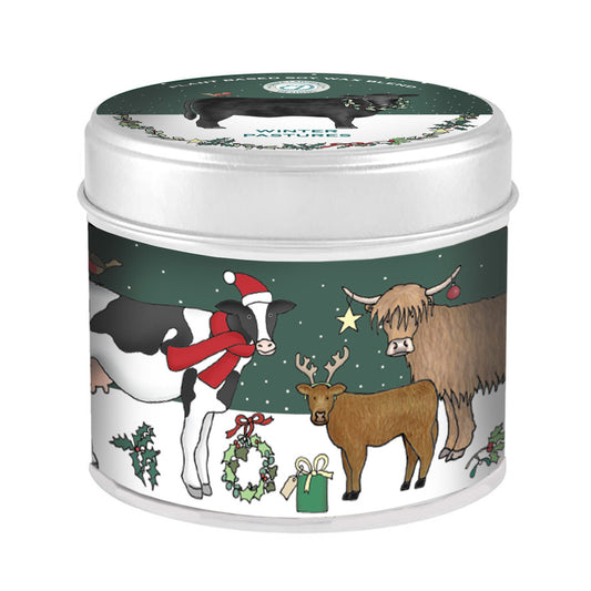 Emma Lawrence Christmas Winter Pastures Tin Candle