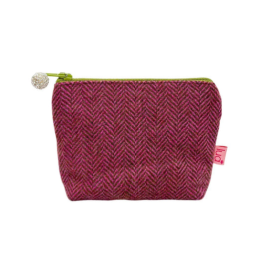 Herringbone Mini Coin Purse