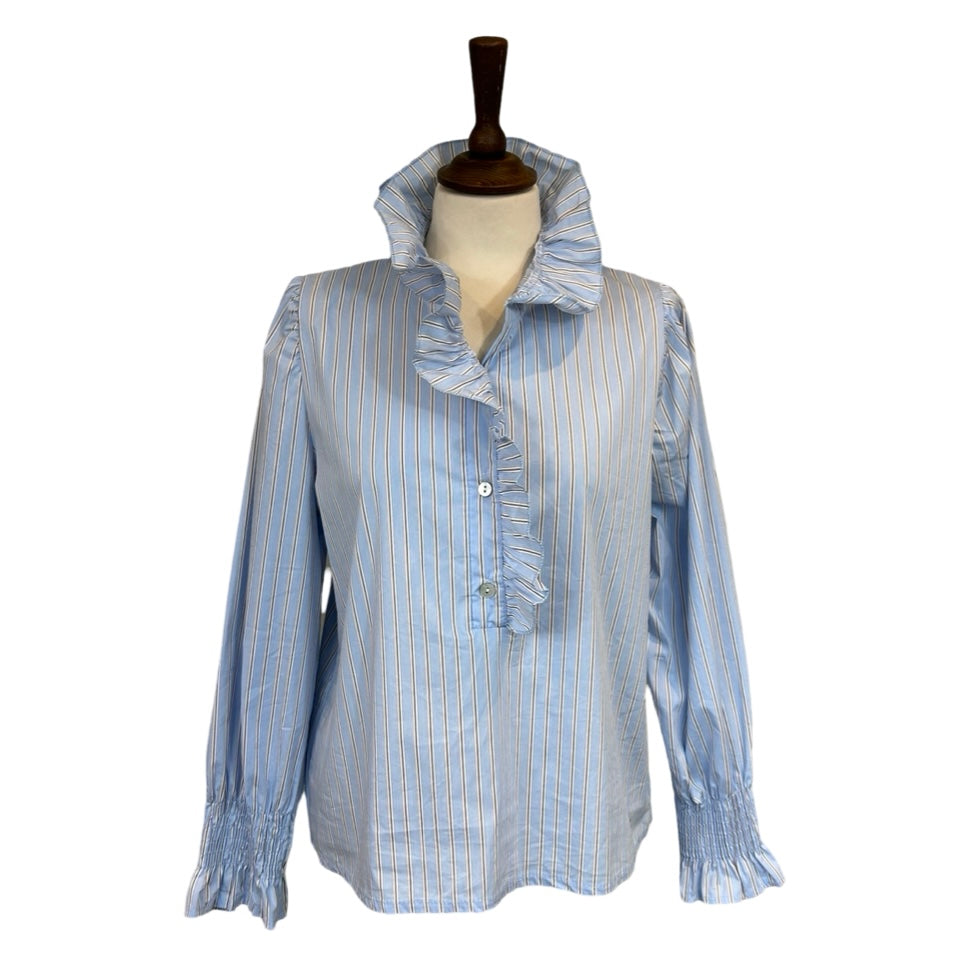 Molly Frill Stripe Shirt