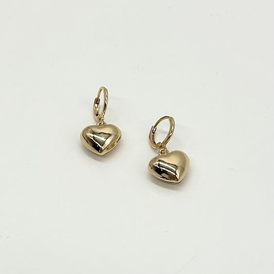 Heart Drop Earrings