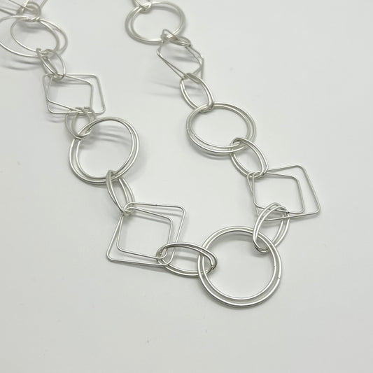 Puzzle Rings Necklace