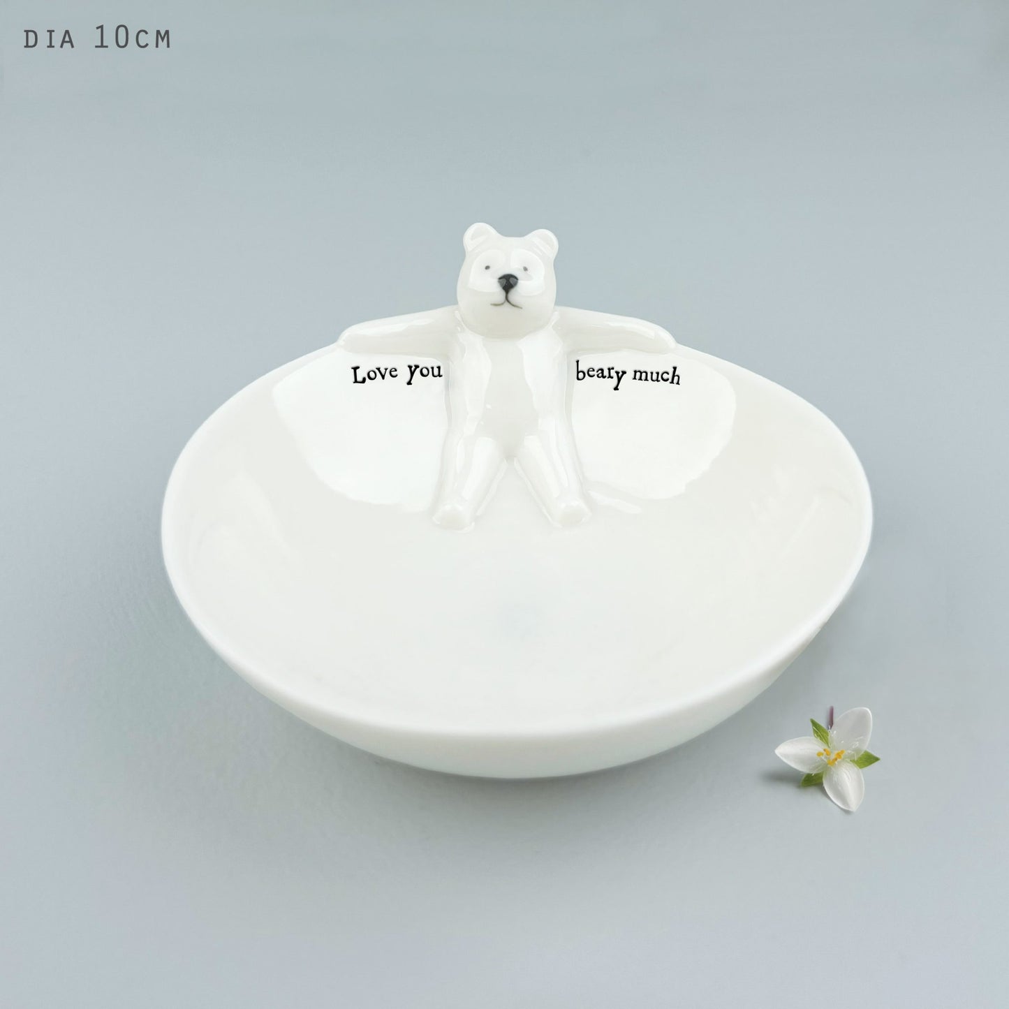 Medium Animal bowl-Stretching Bear