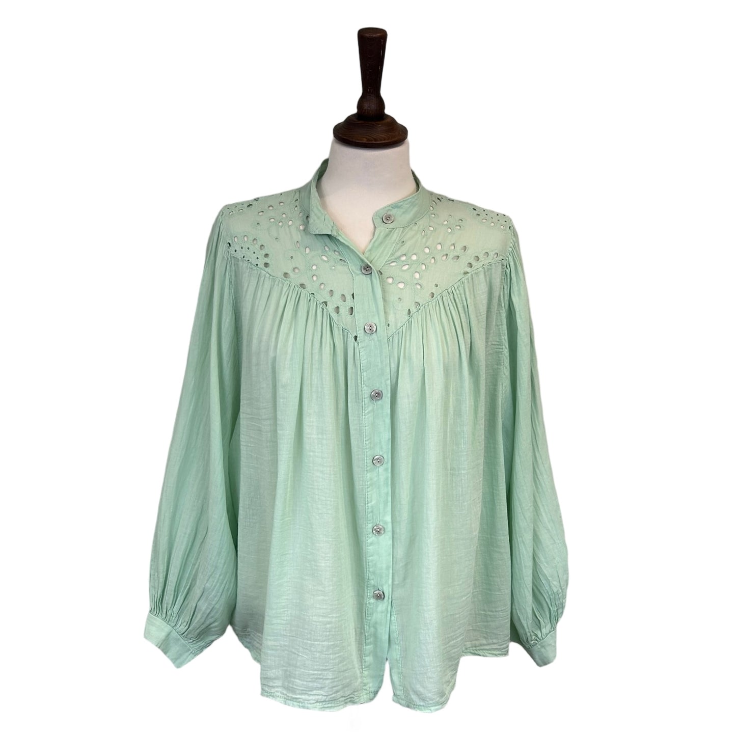 Jemima Crochet Shirt