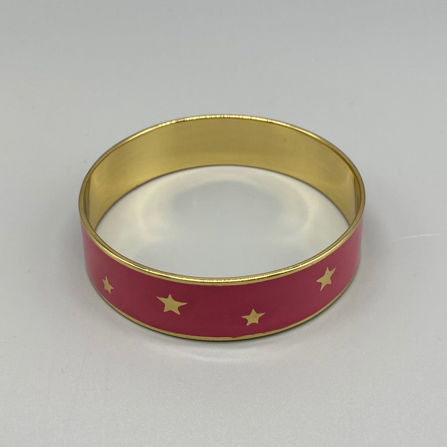 Star Enamel Bangle - Available in 5 Colours