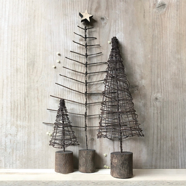 Wire christmas hot sale tree