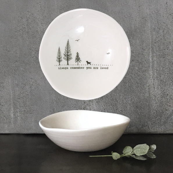 Medium Wobbly Bowl - "Always remember..."