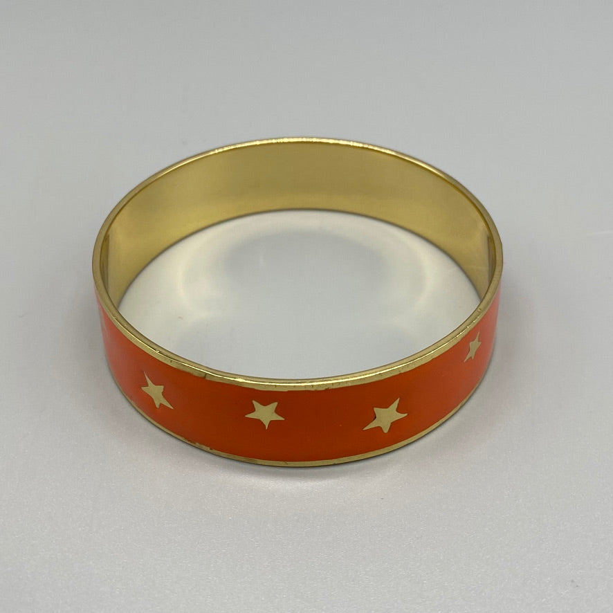 Star Enamel Bangle - Available in 5 Colours