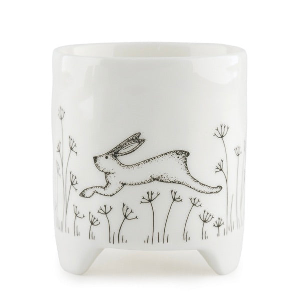 Porcelain Planter - Hare